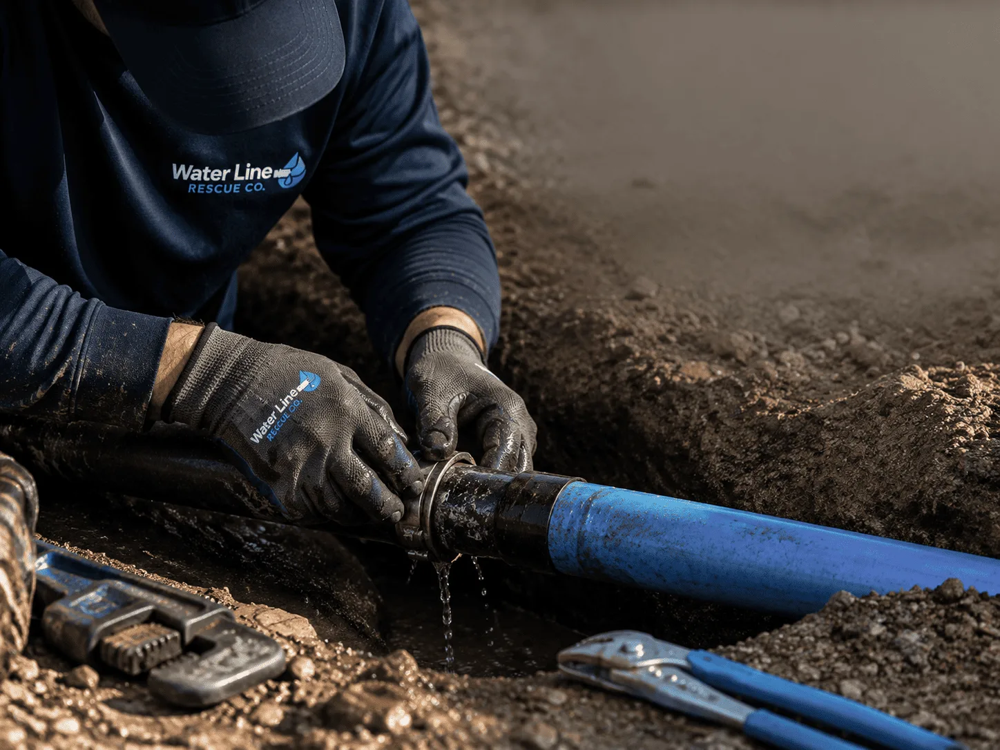 Why choose Water Line Repair in Achille, OK